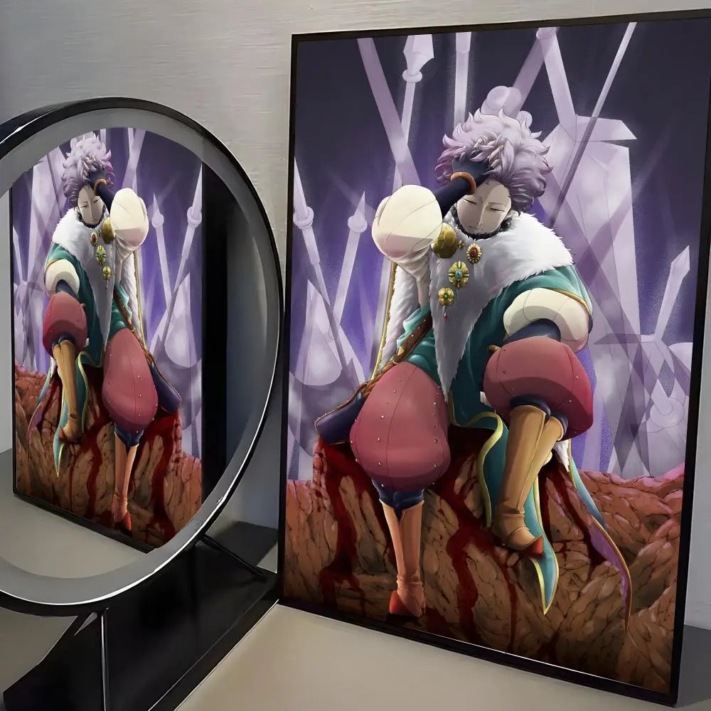 Waterproof HD Anime Art Poster - Self-Adhesive Fade-Resistant Wall Decor