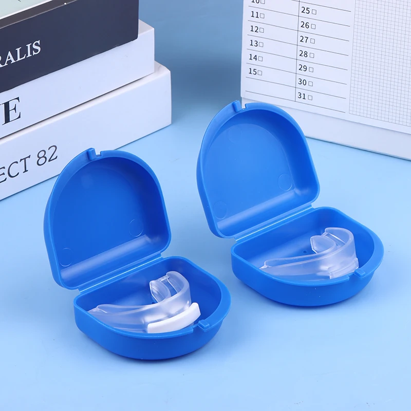 Stop Snoring Bruxism Silicone Mouth Guard Improve Sleeping Teeth Bruxism Sleep Aid Anti-Snore And Apnea Device To Stop Snoring