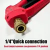 Zebra Clean Multifunctional High Pressure Short Washer Gun Nozzle  Power Washer Trigger Spray Gun 1/4" Quick Connector 2