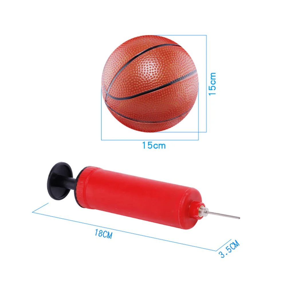 Mini Basketball Supplies Pool Toys Children Beach Students Rubber Party Inflator