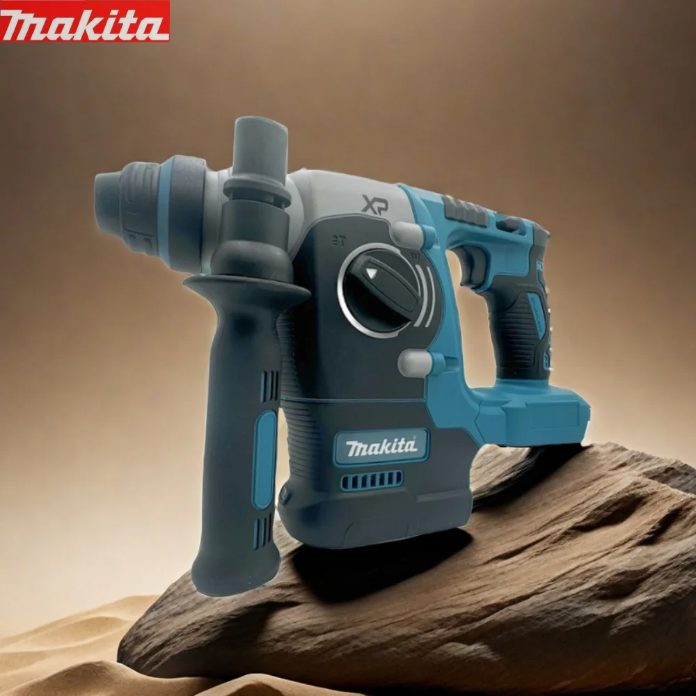 Cordless Rotary Hammer Makita Cordless Brushless Electric Hammer Drill Rechargeable Rotary Hammer Drilling and Chiseling High torque power Tool