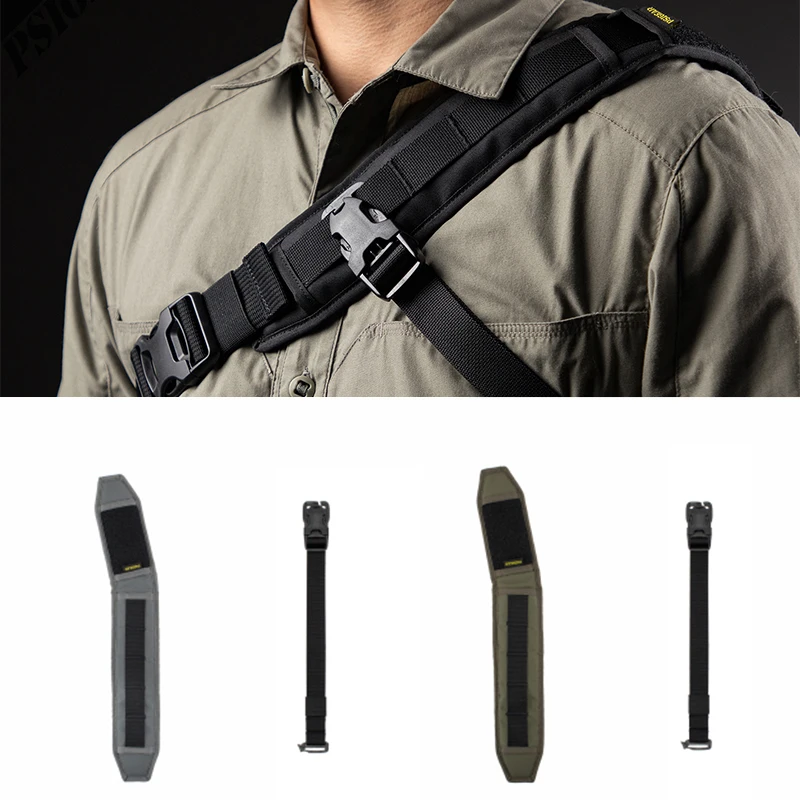 Tactical Shoulder Pad Straps Bags Backpack Molle Waist Backpack