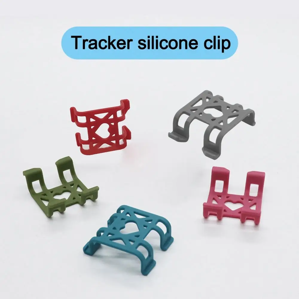 Mini Pet Tracker Silicone Clip Easy to Install Anti-slip Pet Anti-lost Positioning Clip bluetooth tracker smart tracker For GPS TK911SA