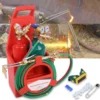 4L oxygen cylinder (empty) tube brass nozzle torch kit with pressure gauge oxygen acetylene brass nozzle welding torch kit equip 1