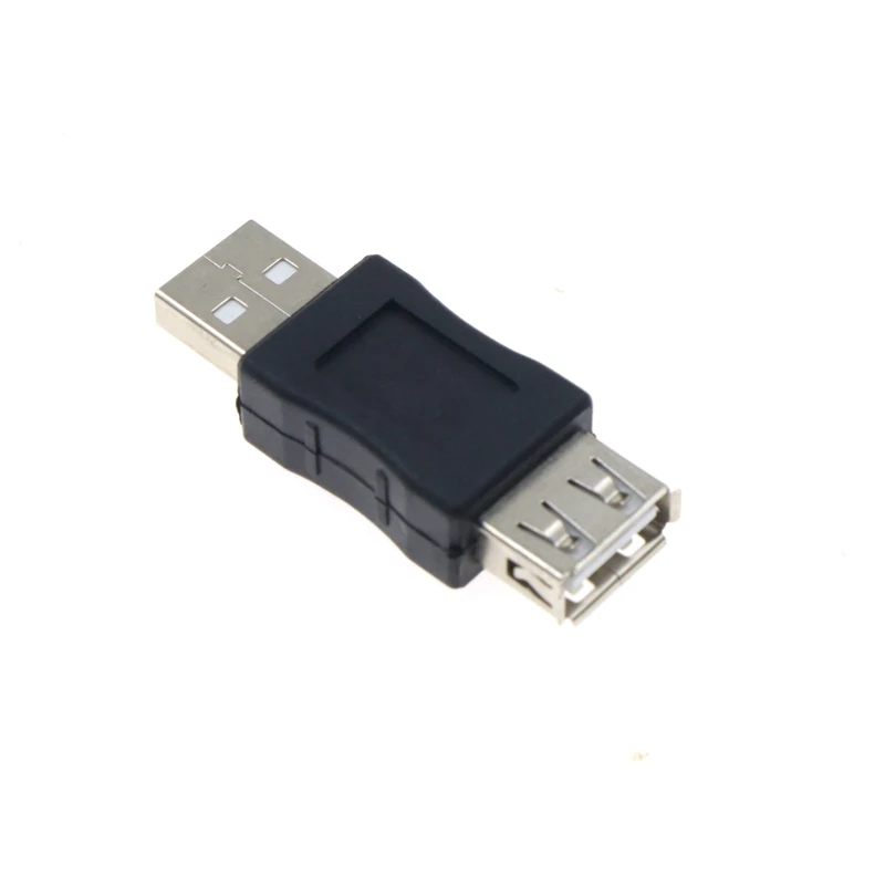 Universal USB 2.0 A Connector Adapter and Extension Coupler