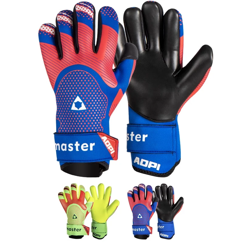 

Goalkeeper Gloves Professional Soccer Goalie Gloves Football Gloves With Anti-slip Latex Palm Grips For Adult And Child Soccer