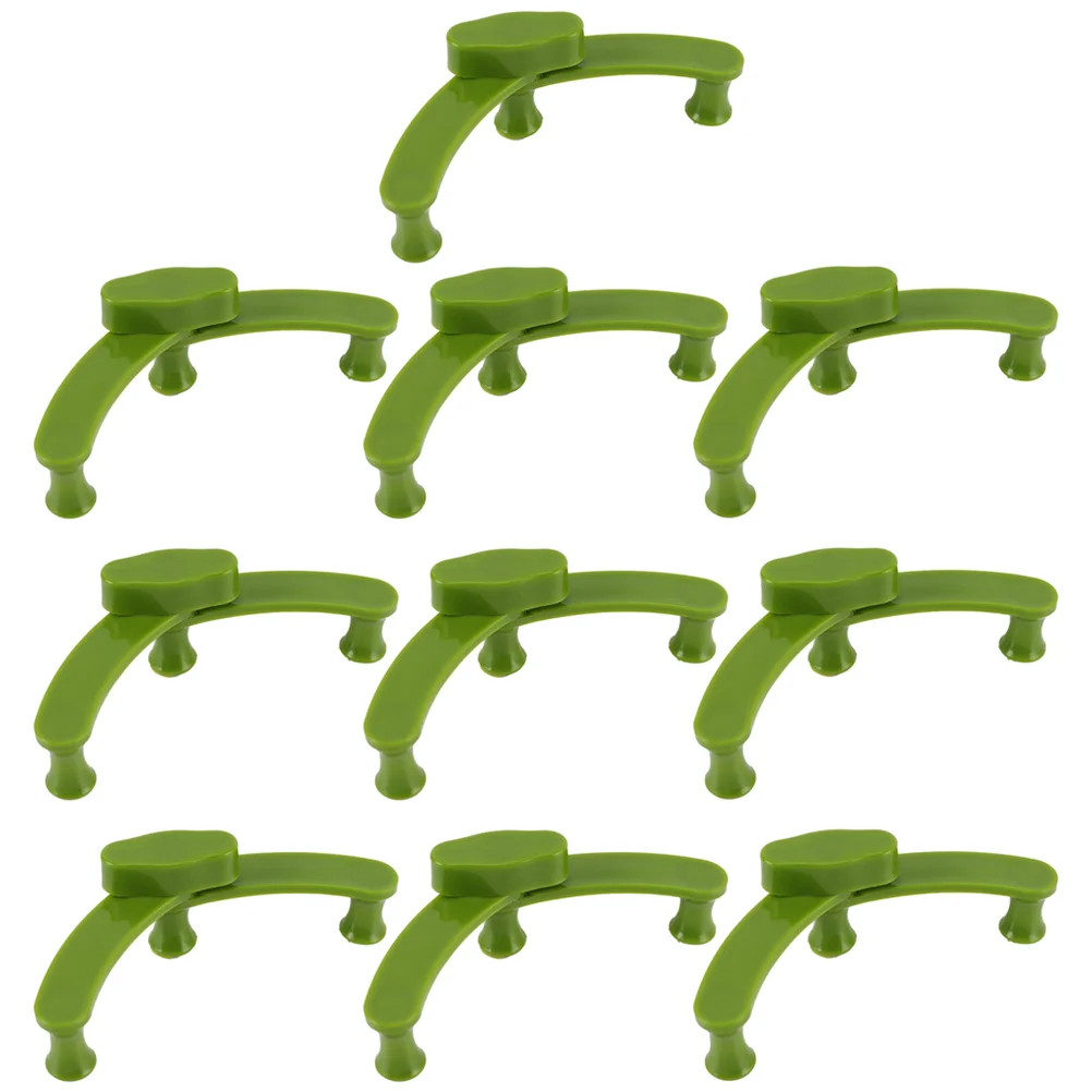 Branch Shaper Plant Stem Trainer Plant Fruit Spreader Bender Gardening Twig Clips Reusable Bending Fixed Clips 10 Pcs plant clips plastic plant clips plant stem support