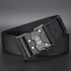 Red Ears Plastic buckle tactical belt men's multifunctional military fan canvas belt outdoor faux nylon training waist belt 6