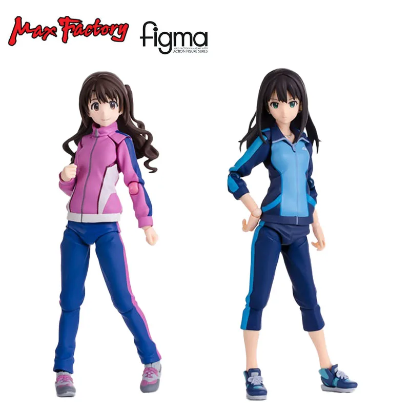 

Max Factory Figma EX-27 28 Rin Shibuya Uzuki Shimamura THE IDOLM STER Cinderella Girls Jersey Ver PVC Anime Model Toys Gift 13CM