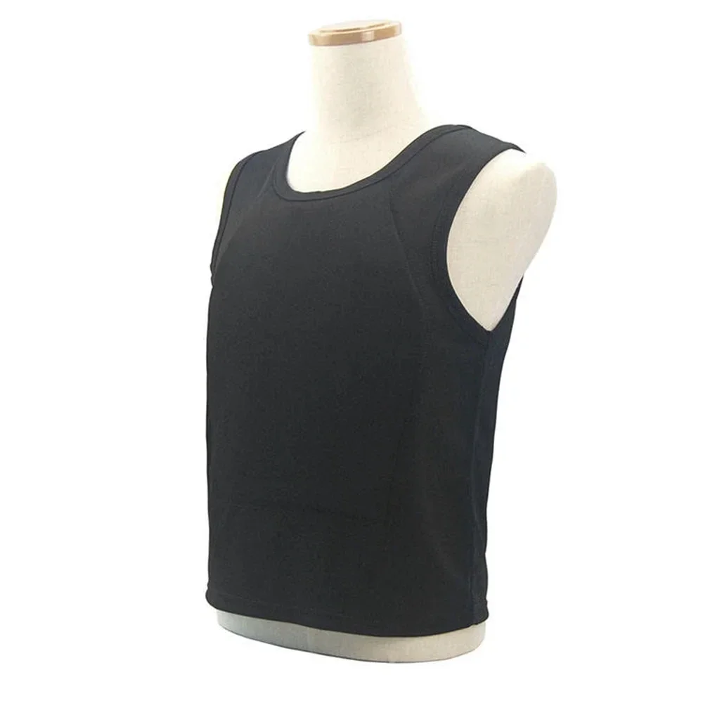 Class IIIA Stealth Vest Underwire Safety T-Shirt Full Protection Lightweight Comfort Body Armor