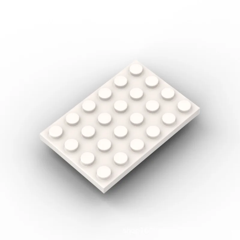 100 stücke Moc Teile 3032 Platte 4x6 kompatible Steine DIY Assmble Bausteine Partikel Kinder Puzzle Gehirn Spielzeug Geburtstags geschenk – Detail 5