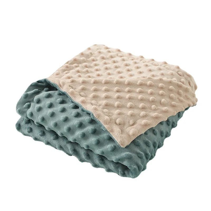 Spring and Autumn Comfort Doudou Blanket Newborns Hold Blanket Covered Kindergarten Nap Air-conditioned Children's Small Quilt