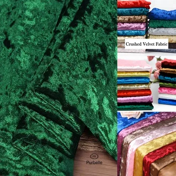 Luxury Stretch Velvet Fabric 1