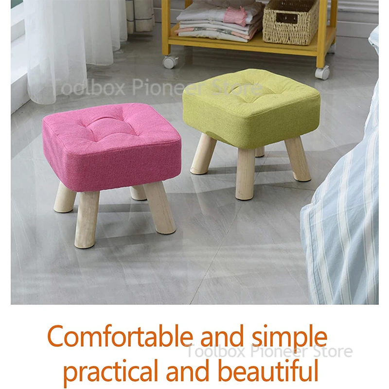 Foot Rest Stool  Home Decor Furniture Stool  Small Wooden Stools  Sofa Ottomans Foot Rest Stools