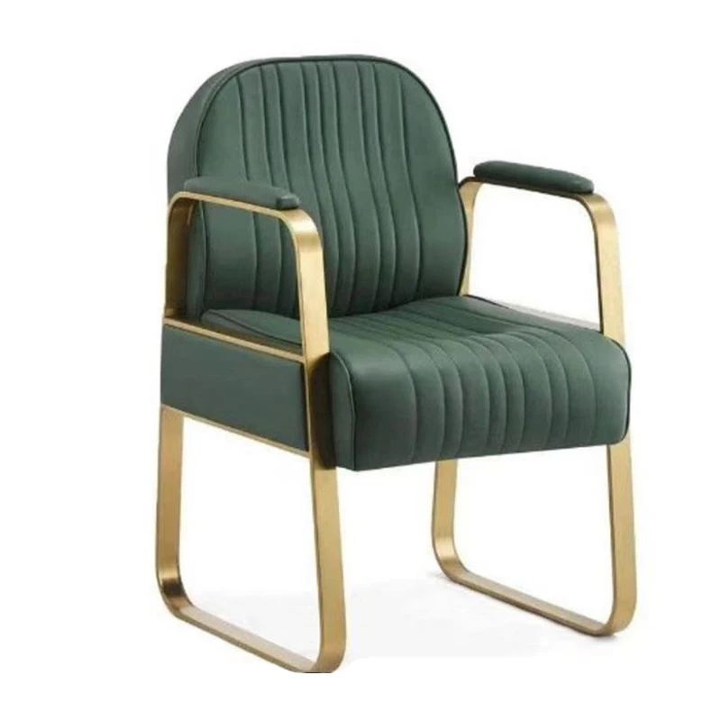 

Manicure Barber Chairs Swivel Professional Esthetician Metal Chair Cosmetic Makeup Salon Silla De Barbero Modern Furniture