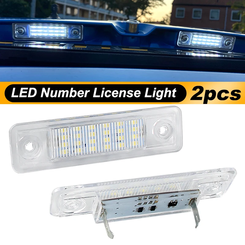 2 Luci Targa LED 18SMD Canbus Per Opel Astra F (1992-98) & Vauxhall Astra F/Calibra