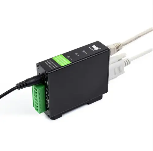 Din 레일 금속 합금 산업용 직렬 서버 RS232 RS422 rs485-rj45 이더넷 TCP/IP, POE 기능이 있는 직렬 서버 4