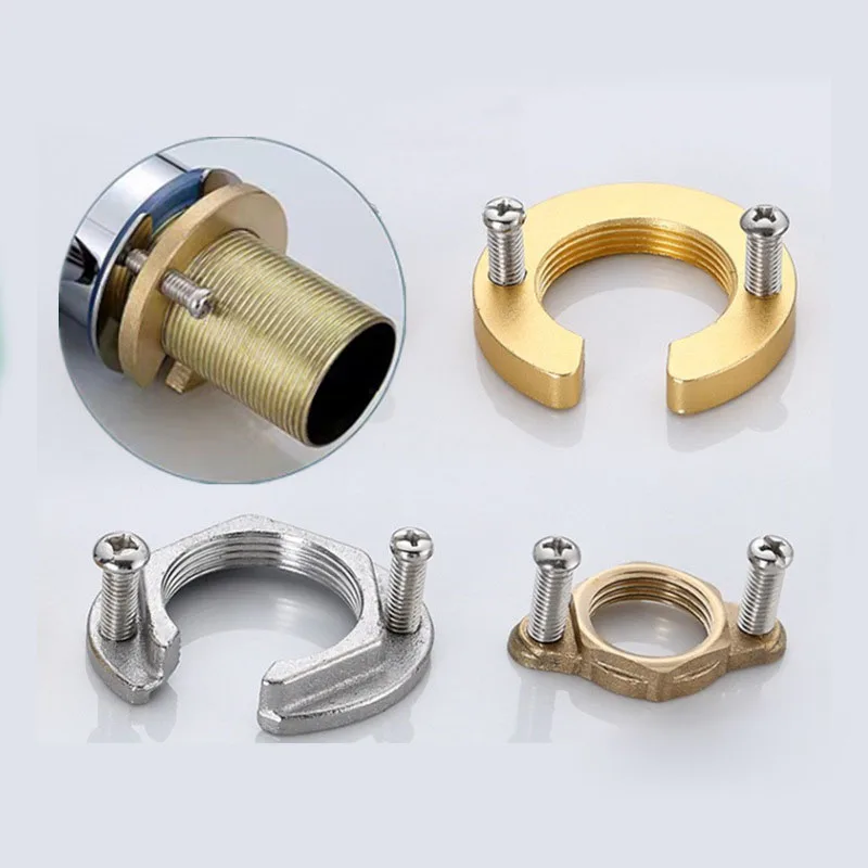

Faucet Fixing Tool Set Kitchen Bathroom Wash Basin Faucet Fastener Nut Circlip Washer Anti-loosening Faucet Fixture Installation