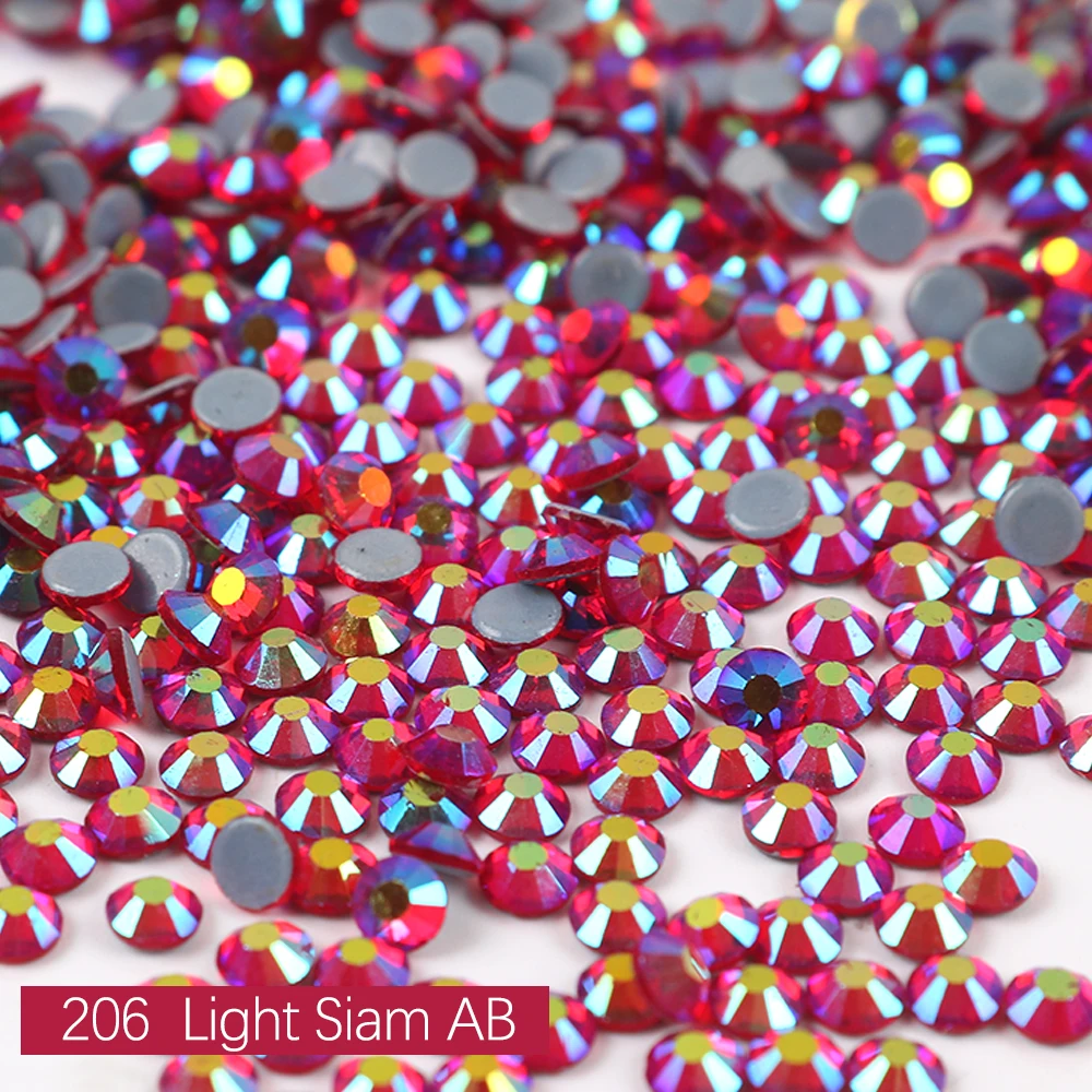Sparkling Crystal Glass Rhinestones for Clothing and Garment Decoration