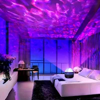 USB LED Night Light Starry Sky Projector Lamp Aurora DC 5V RGB Remote Control Rotating Lighting for Home Party Room Decoration