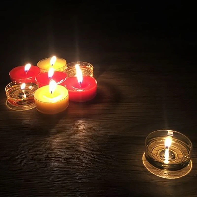Description Picture 6 of item100 Pcs Durable Waxed Candles Making Metal Wick Sustainers Carry Holders Tabs Tool Candle Wicks Base DIY Candle Making 12.5*4mm