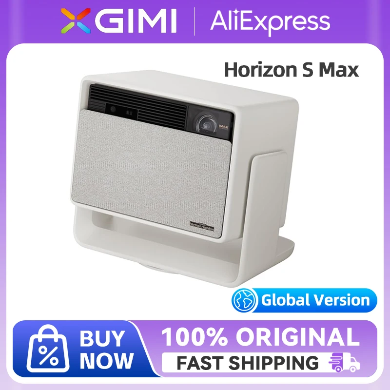 Xgimi-horizon s max 4kプロジェクター,拡張ポータブルプロジェクター