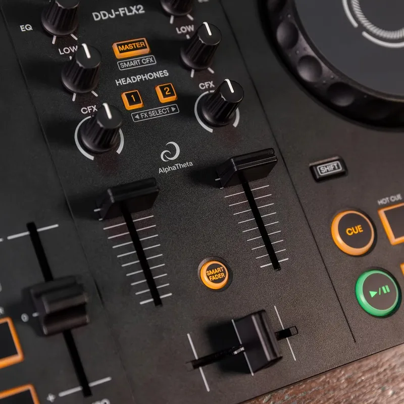 DDJFLX2 Pioneer AlphaTheta Entry-Level DDJ-FLX2 Controller