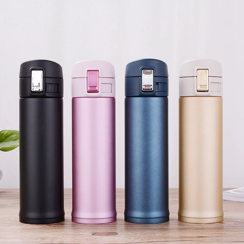 Thermal Mug Stainless Steel Thermos Bottle Thermal Water Bottle Stainless Steel Water Bottle Stainless Steel Thermos Cup Stainless Steel Thermal Container 500ml Stainless Steel Insulated Cup Coffee Tea Thermos Mug Thermal Water Bottle Thermocup Travel Drink Bottle Tumbler