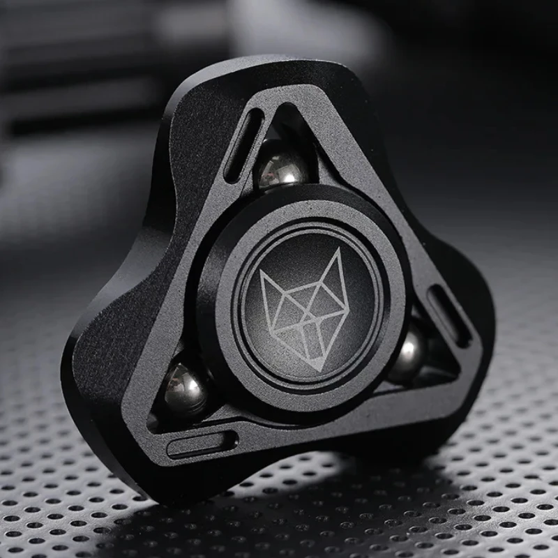 LingHu Hand Spinner Fidget Toy Metal Fingertip Gyroscope EDC Stress Relief Perfect Gift for Creators Makers Thinkers Antistress