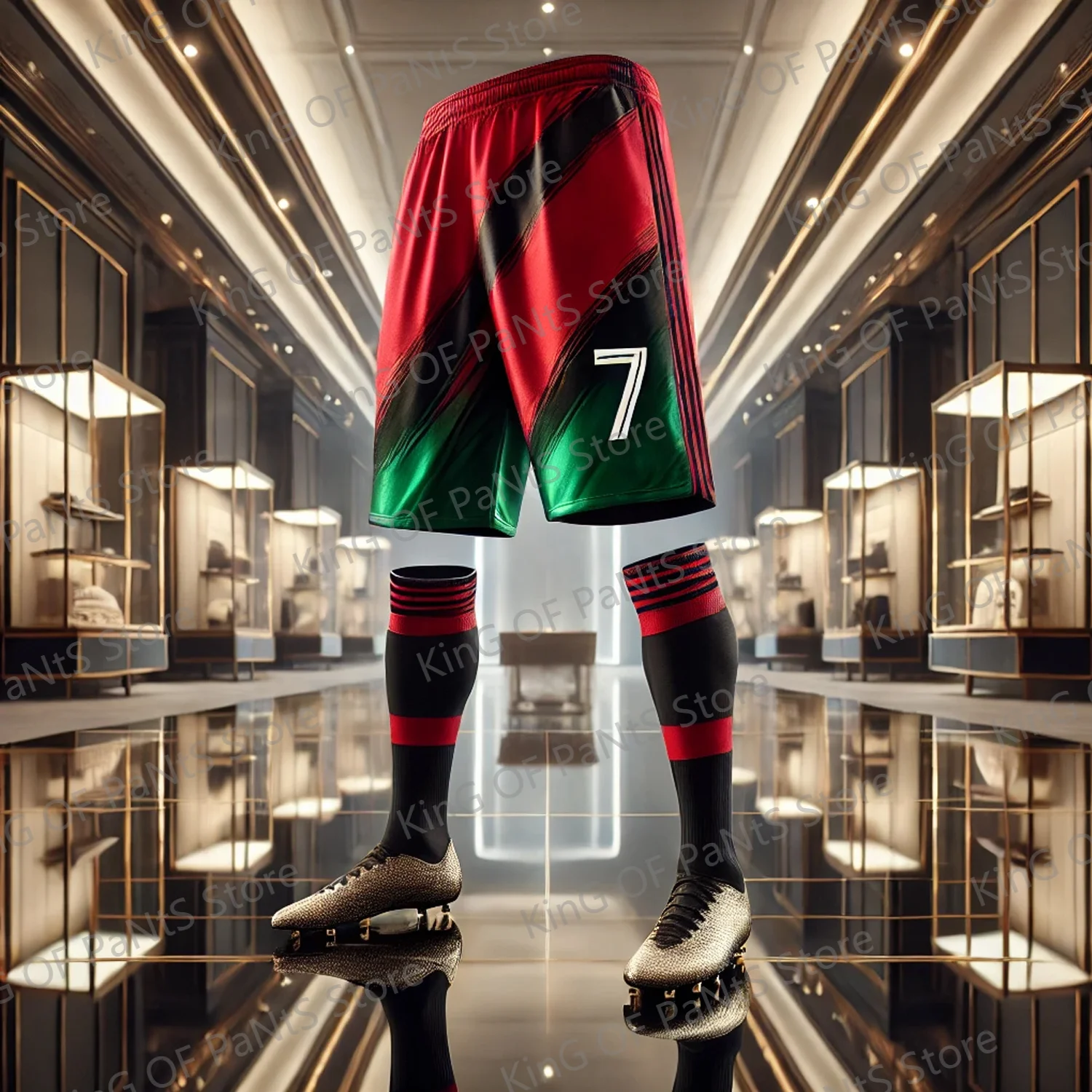 Kids Basketball Shorts Ronaldo 7