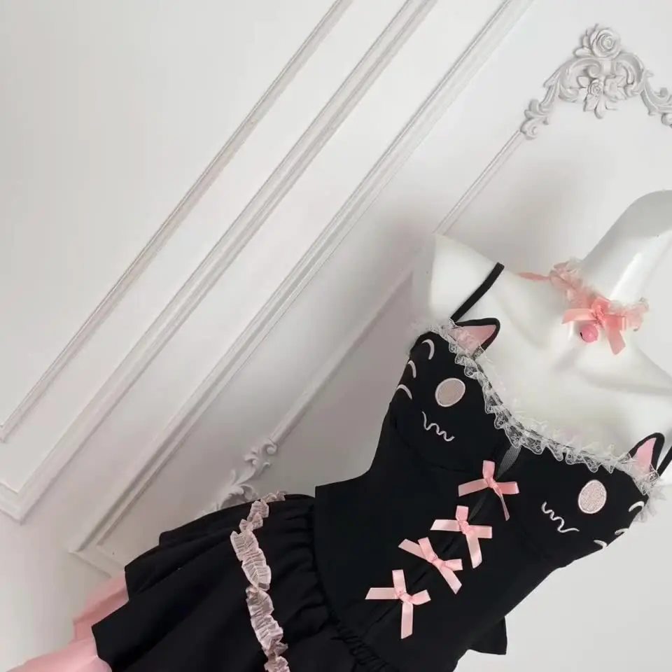 Summer Women Gyaru Coquette Kpop 2000s Aesthetic Shoujo JK Y2k