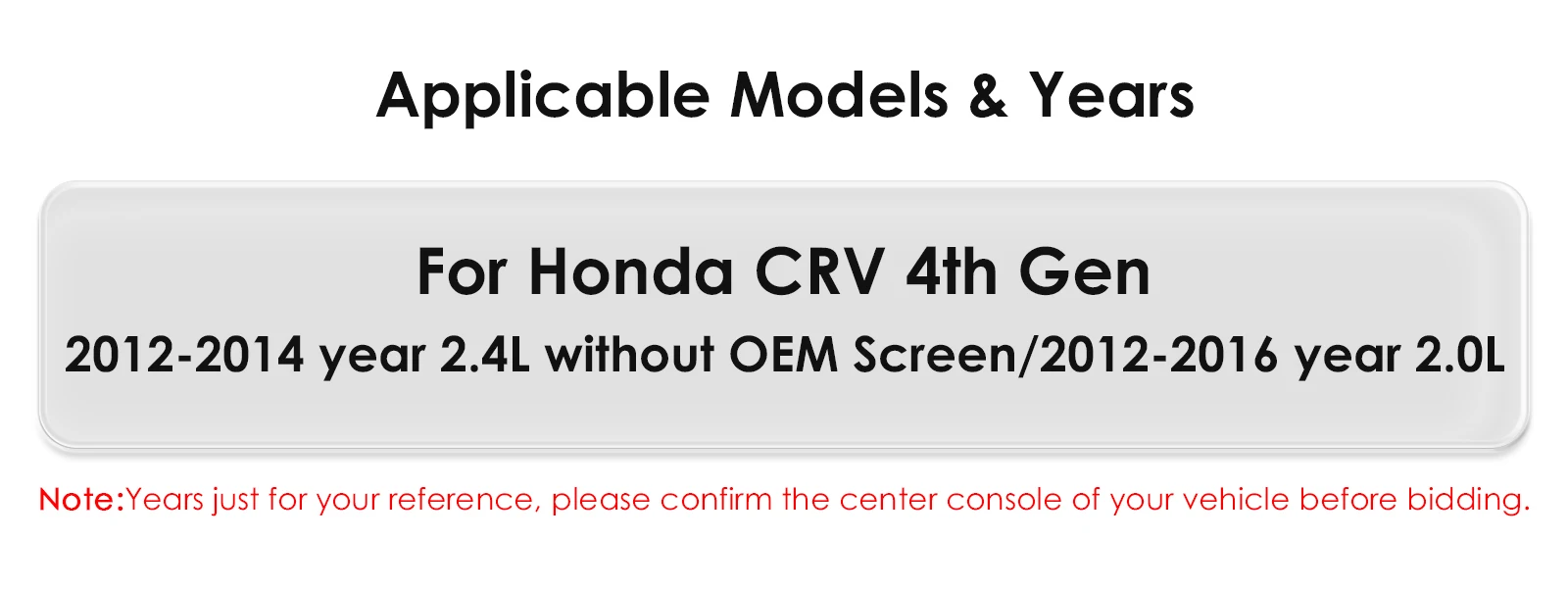 Hizpo 10,1 Zoll Autoradio für Honda CRV CR-V 4 4. Generation 2012 2013 2014 2015 2016 Navigation GPS Multimedia Video Player Stereo 4G – Detail 5