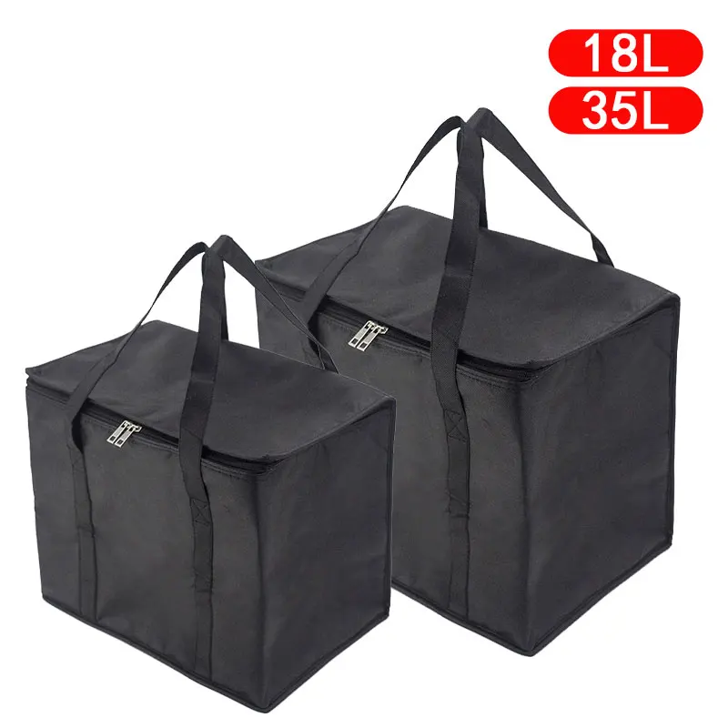 Minimalist Insulated Cooler Bag Waterproof Foldable Portable Food and Drink Insulated Bag Picnic Camping Insulated Bag