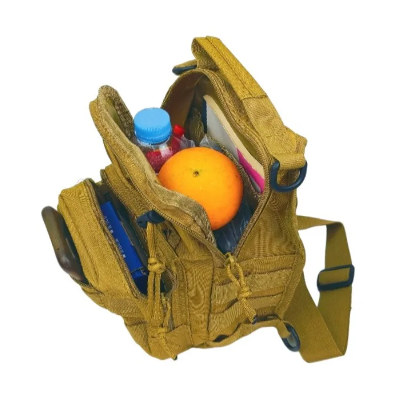 Men's Tactical Pack Sling Backpack Waterproof EDC Chest Bag for Outdoor Hiking Camping Hunting Trekking Travelling