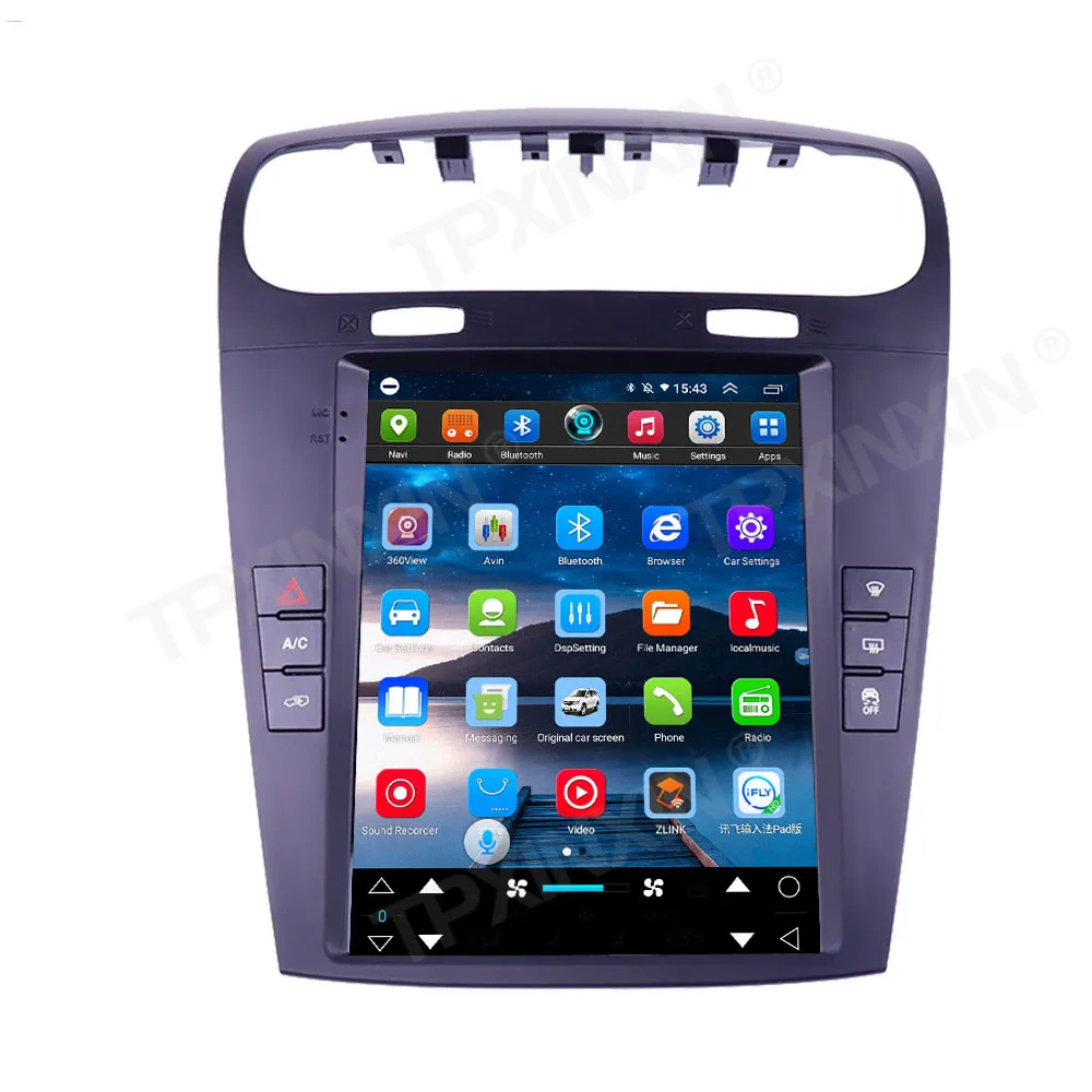 

Автомобильный мультимедийный плеер для Dodge Journey Fiat Leap Freemont 2011 - 2020 экран Tesla Android Автомагнитола для Carplay GPS навигация