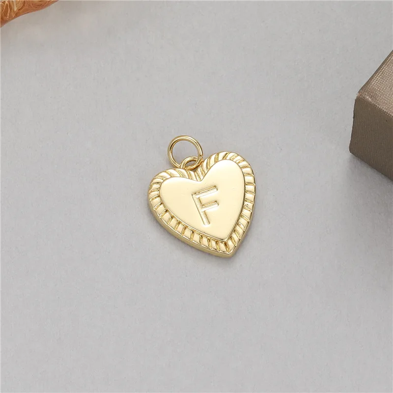 Stylish Chic Hypoallergenic Delicate French Romantic Love 26 Letter Pendant DIY Bracelet Necklace Earrings Accessories 11