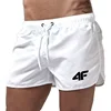 Men's Shorts 2025 Beach Trunks Summer Swim Gym Pants Quick Drying Swimming Homme Surf Ventilate Drawstring Fashion Casual Daily 6