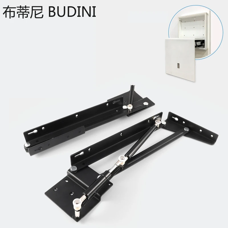 Cushioning Folding Shoe Changing Stool Damping Hardware Accessories Shoe Cabinet Hidden Chair Wall Porch Stool Connection