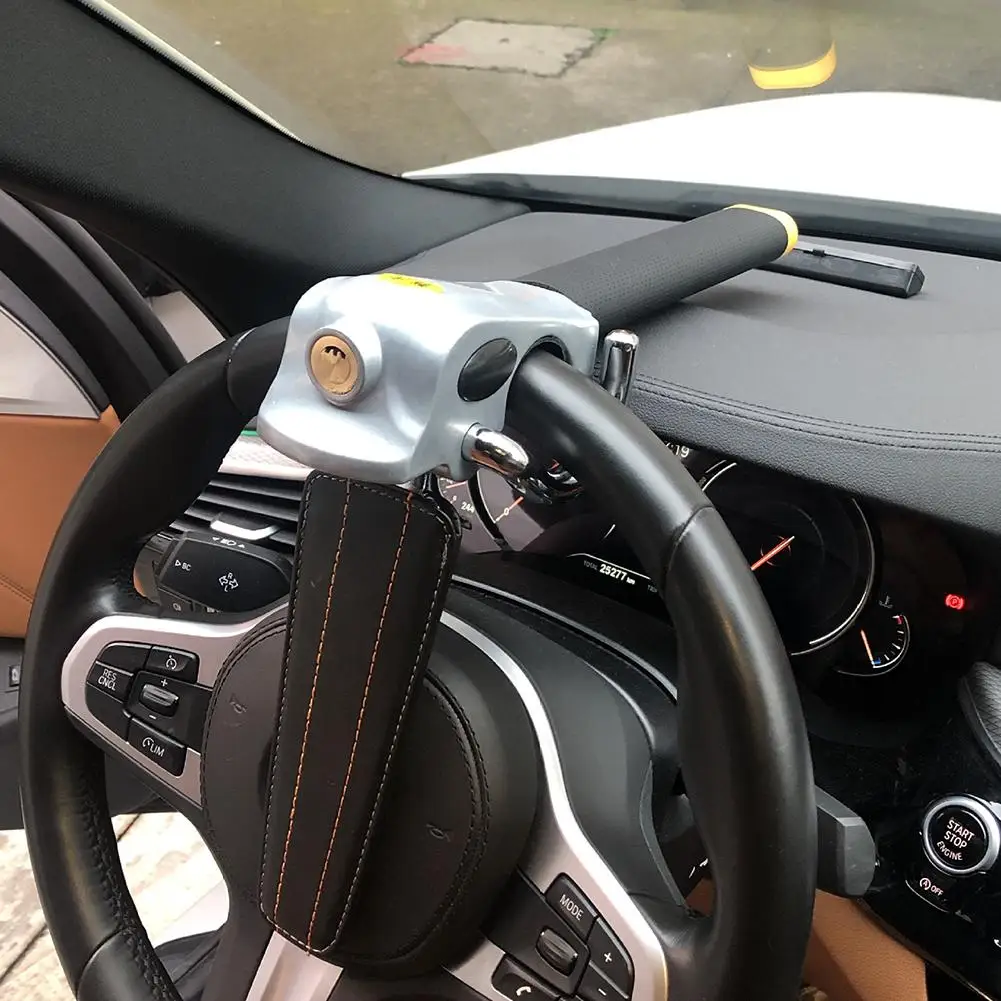Car Steering Wheel Lock Anti-theft Protection Device Security Locks With Keys Automobile Accessories