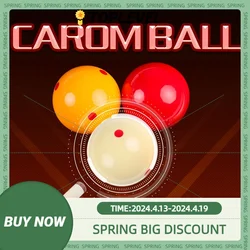 ZOKUE-French Carom Billiard Ball, Billiard Ball, 6 Dot-Spot Practice, Korean Billiard Accessories, 3 Cushion Libre, 61.5mm