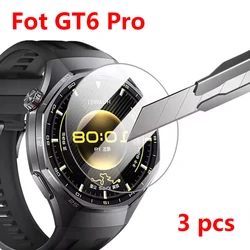 3 - Pack Premium Tempered Glass Screen Protector - Waterproof and Protective Film (Watch GT6 Pro 46mm)