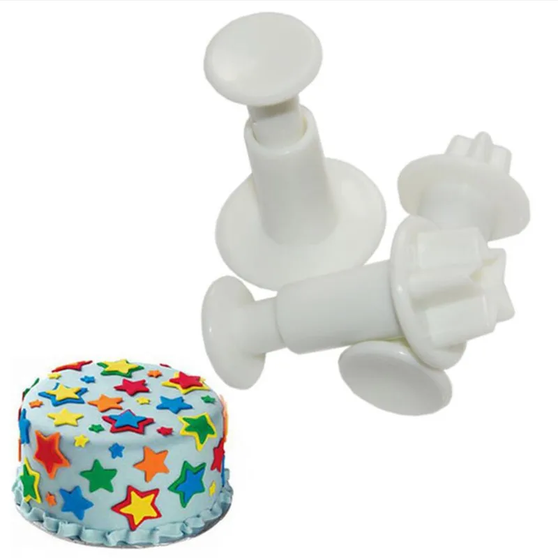 Geometry Flower Plunger Fondant Mold Cutter Cookie Cutter Sugarcraft Cake tools Decorating Christmas Cake Decorating Tools cookie cutter baking mold fondant cutter baking decorating tools