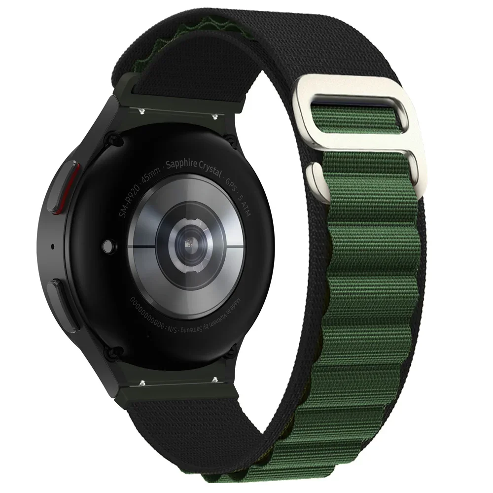 Alpine Loop Nylon Sport Band with G-hook Closure - No-Gap Design