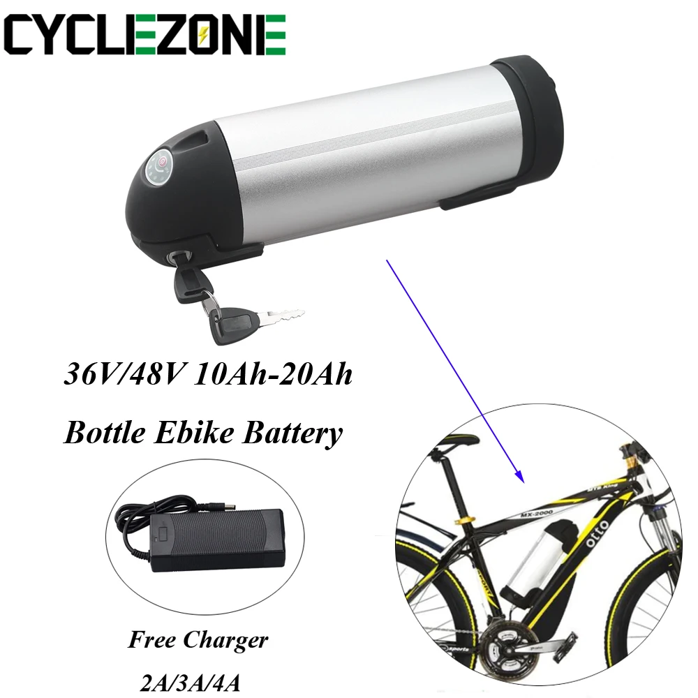 

36V 10Ah water Bottle Electric Bicycle Battery 250w 350w 400w 500w 36Volt 48v 10ah 11.6ah 13ah 14.5ah 15ah 17ah eBike Batteries