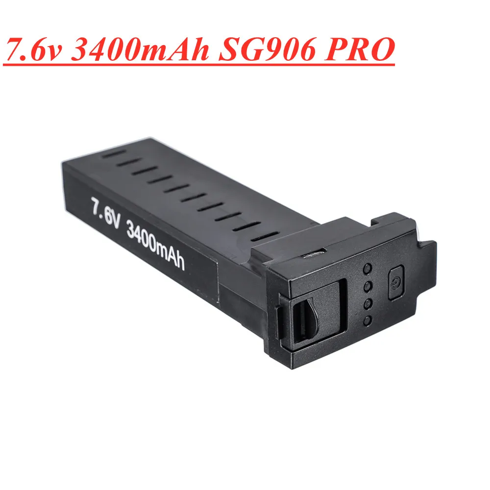 Batterie Lipo 3400mAh/5000mAh pour Drone SG906 Pro 2 MAX
