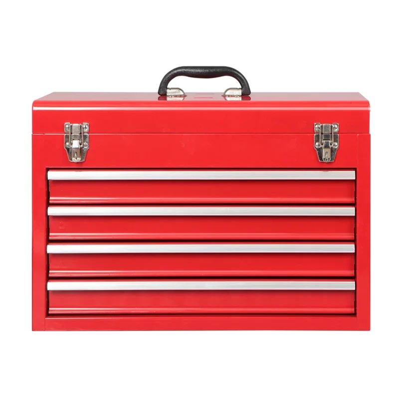 Portable Toolbox Household Set Portable Repair Multi-function Drawer Double-layer Combination Tool Storage Box 5