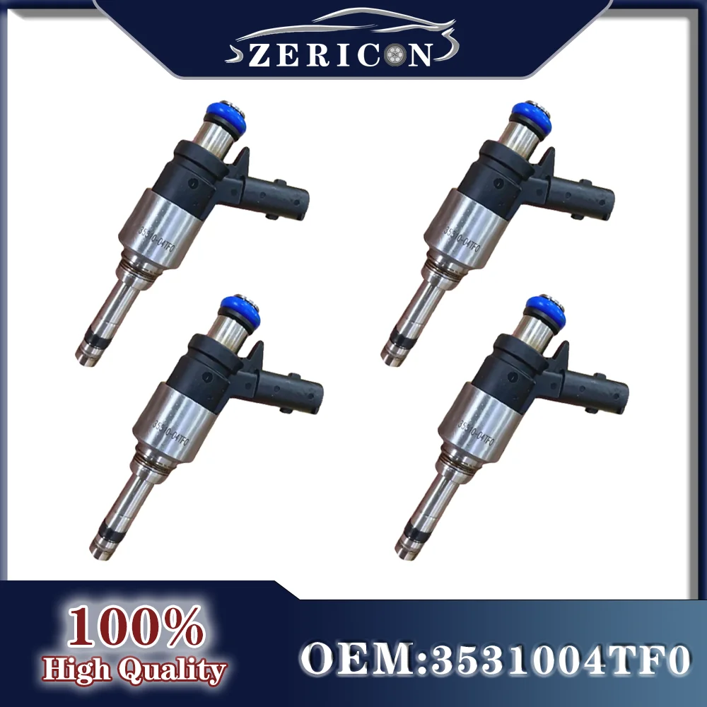 4pcs 35310 04TF0 3531004TF0 High Quality Fuel Injectors Car Accessories