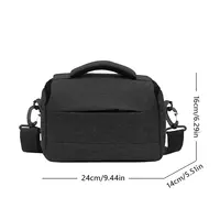 1PC Black Nylon DSLR Camera Bag. Portable, waterproof. Fits Sony, Nikon,Canon, Panasonic DSLR cameras like Canon EOS Rseries liu - Image 6