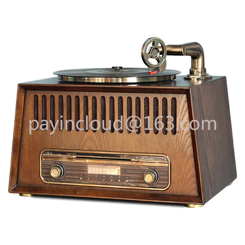 

S600 Retro Phonograph Modern Record Player CD Vinyl Integrated Machine Moving Magnetic Vinyl Record Player