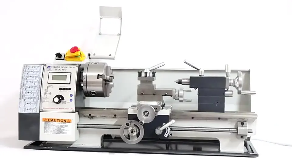 

Semi automatic Manual Bench Lathe Mini Metal Turning Lathe Machine Tool Hhorizontal Bench Mini Cnc Lathe Machine